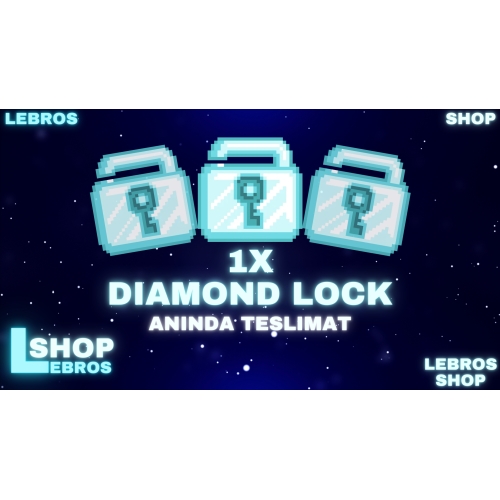 ⭐Growtopia 1 Adet Diamond Lock Anında Teslimat